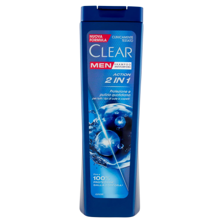 8720181429750 Clear Shampoo 2in1 Action 225ml