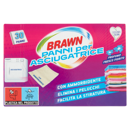 8009432040983 Brawn Panni Per Asciugatrice 30pz