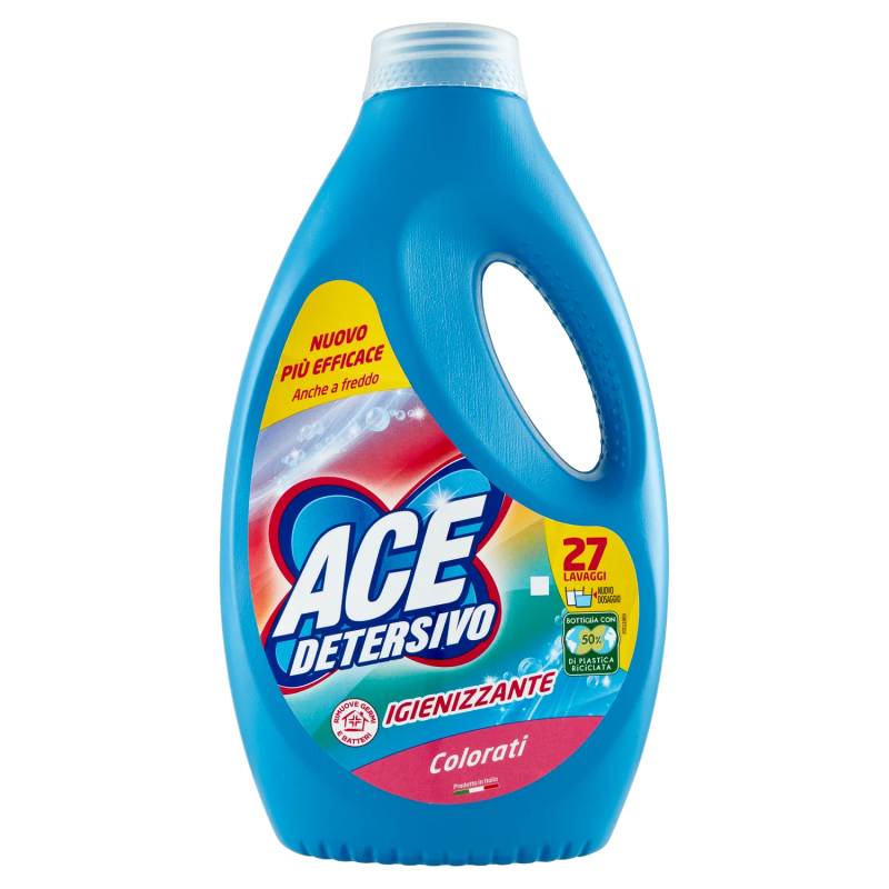 Ace Liquido Lavatrice Colorati 27 Misurini 1485ml