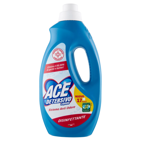 8001480721142 Ace Liquido Lavatrice Disinfettante 17 Misurini 935ml