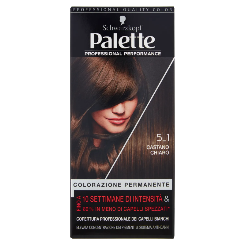 8015700161694 Testanera Palette 5-1 Castano Chiaro New