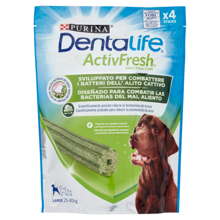 7613287748010 Purina Dog Dentalife Activefresh Large 115gr