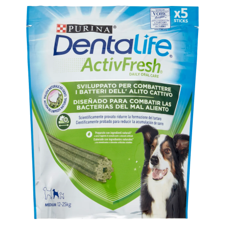 7613287758385 Purina Dog Dentalife Activefresh M 115gr