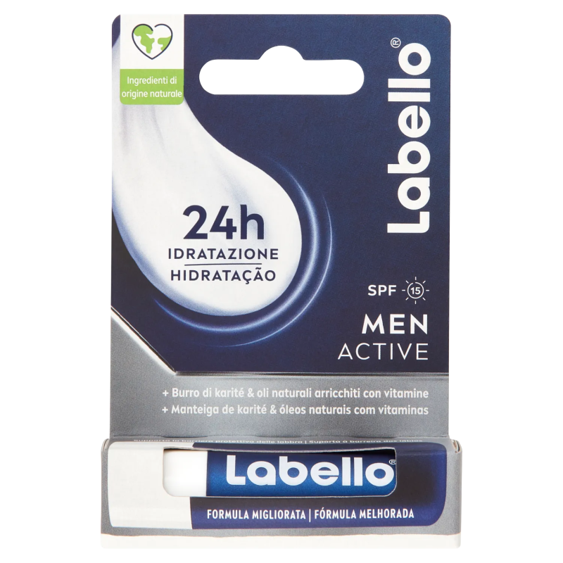 Labello Active For Men SPF15 4,8gr