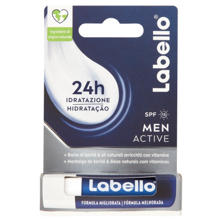 4006000005843 Labello Active For Men SPF15 4,8gr