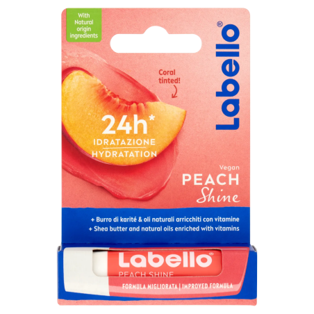 4006000005812 Labello Peach Shine 4,8gr