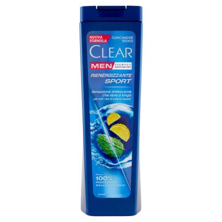 8720181429729 Clear Shampoo Rienergizzante Sport 225ml