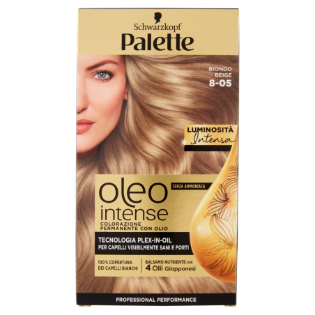 8015700166750 Testanera Palette Oleo Biondo Beige 8-05 New 115ml