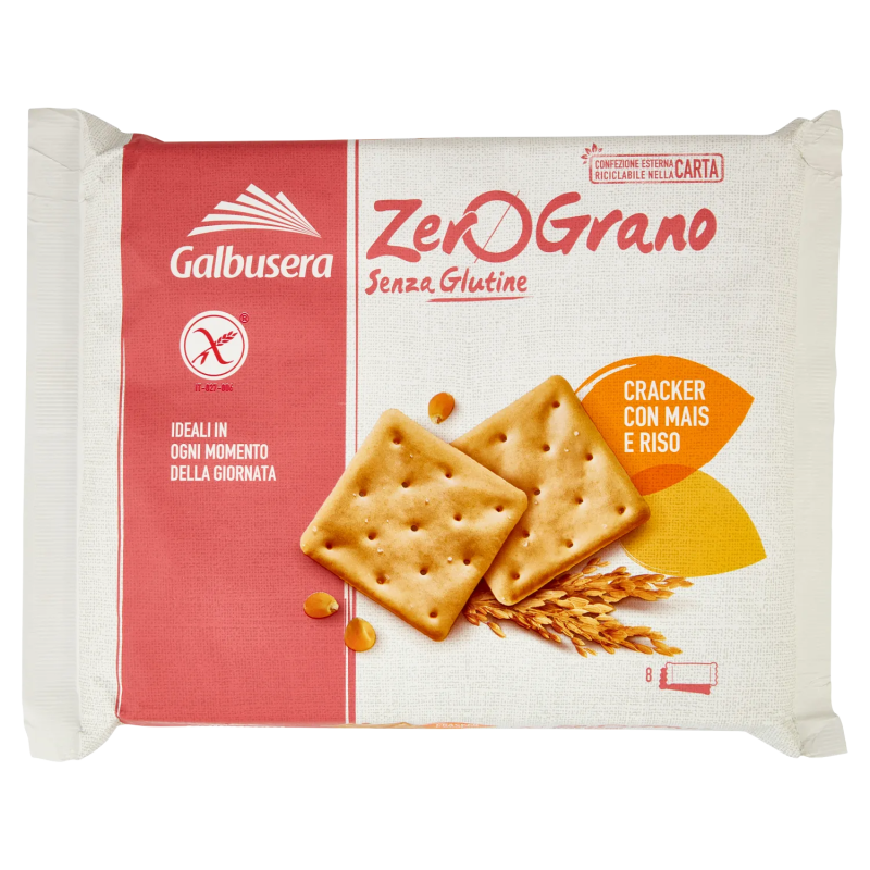 Galbusera Zerograno Crackers 320gr