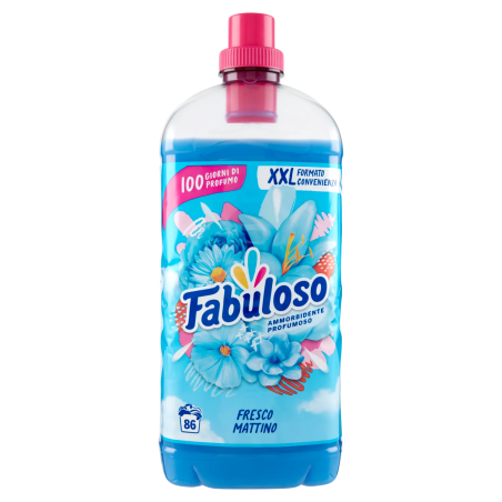 8718951586413 Fabuloso Ammorbidente Concentrato Fresco Mattino 86 Misurini 1900ml