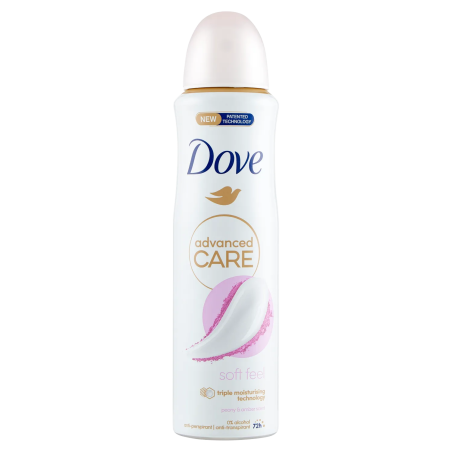 8720181291845 Dove Deo Spray Advanced Soft Feel 150ml