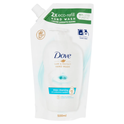 8720181054242 Dove Sapone Liquido Eco Ricarica Care & Protect 500ml