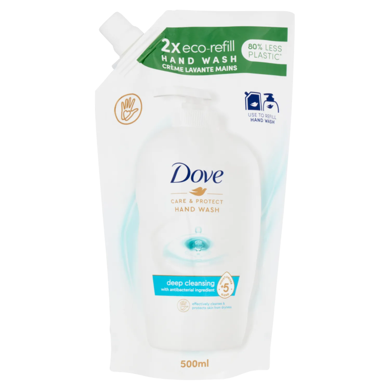 Dove Sapone Liquido Eco Ricarica Care & Protect 500ml