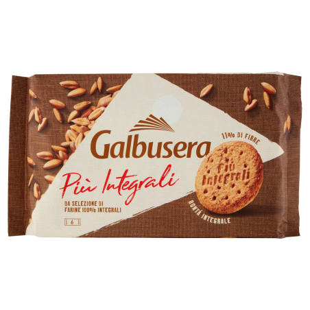 8002190001432 Galbusera Più Integrali 330gr