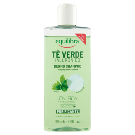 8000137017966 Equilibra Shampoo Tè Verde Ialuronico 265ml