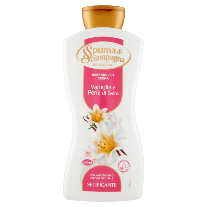 Spuma di Sciampagna Bagno Doccia Vaniglia 650ml