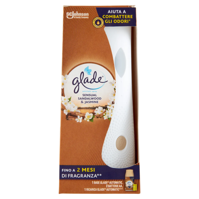 Glade Automatic Spray Base Sensual Sandalwood & Jasmine 1pz