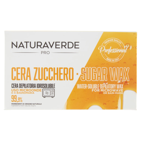 8029241135236 Naturaverde Cera Depilatoria Idrosolubile Zucchero 250ml