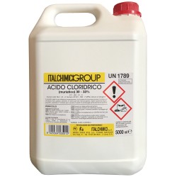 Italchimici Acido Muriatico Puro al 33% 5000ml