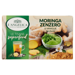 L'Angelica Tisana Moringa, Zenzero e Vaniglia 18 Filtri