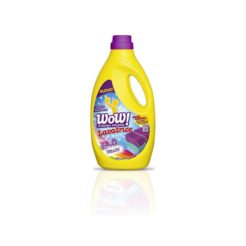 Wow Liquido Lavatrice Talco New 1850ml