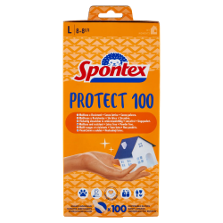 Spontex Guanti Protect 100 Misura Large 100pz