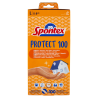 3384129390189 Spontex Guanti Protect 100 Misura Large 100pz