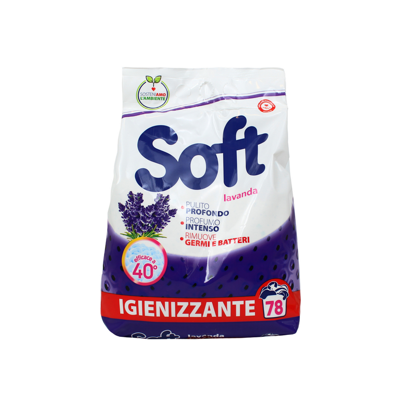 8003640015412 Soft Polvere Lavanda 78 Misurini 3900gr