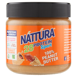 8000003044447 Nattura Peanuts Butter Protein Sport 350gr