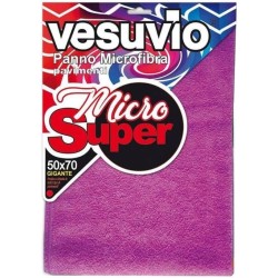 8033462617082 Vesuvio Pavimenti Microfibra Super Five 50x70cm - Colori Assortiti 1pz