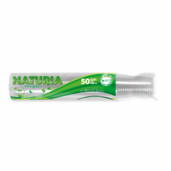 Naturia Bicchieri Cristal R-Pet 400cc 50pz