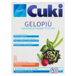 Cuki Sacchetti Gelo Piccolissimo 40pz