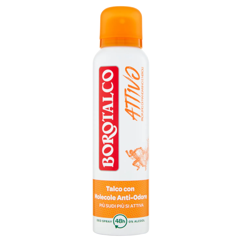 Borotalco Deo Spray Attivo Arancio 150ml