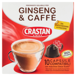 8007100044721 Crastan Dolce Gusto Ginseng & caffè Capsule 10pz