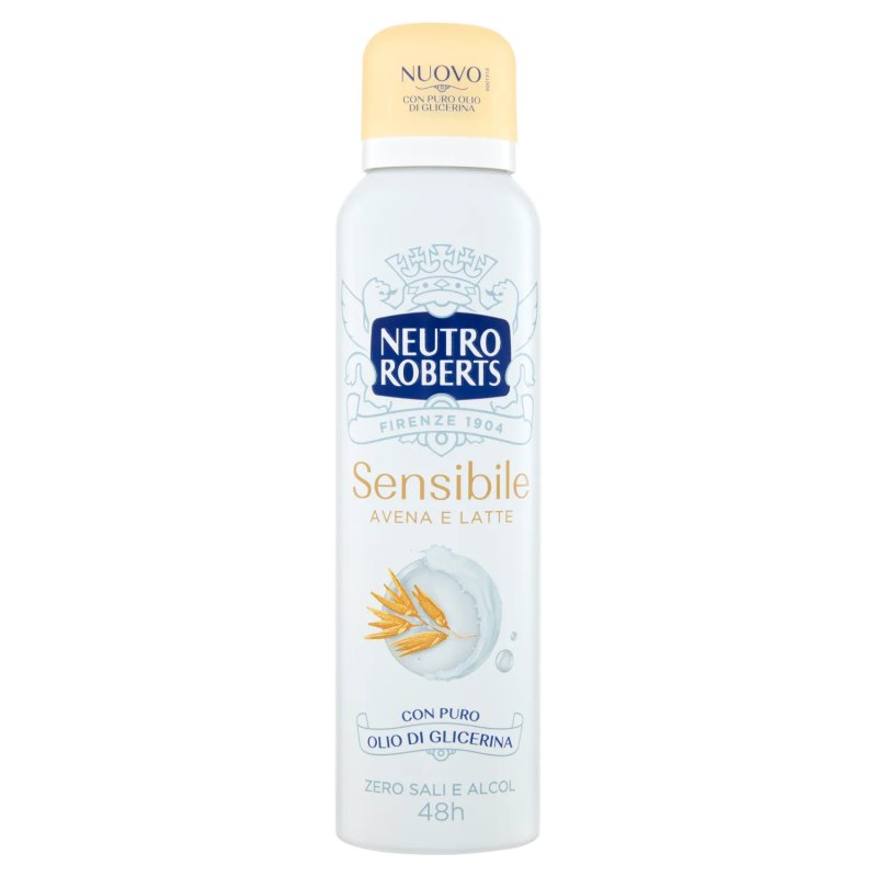 Neutro Roberts Deo Spray Sensibile Avena e Latte 150ml