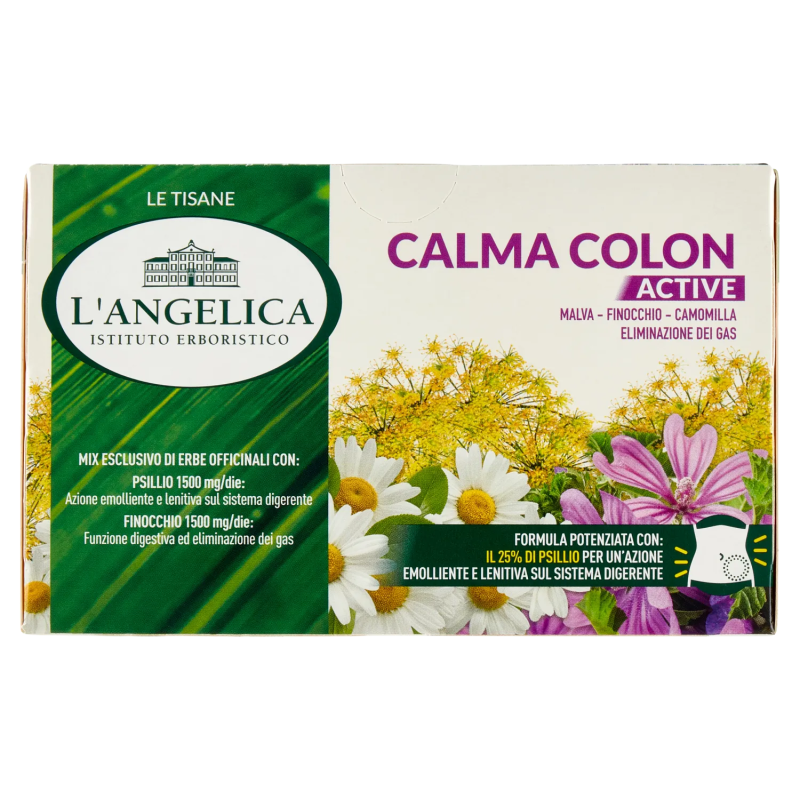 L'Angelica Tisana Calma Colon Active 18 Filtri