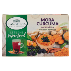 L'Angelica Tisana Mora, Curcuma e Cannella 18 Filtri