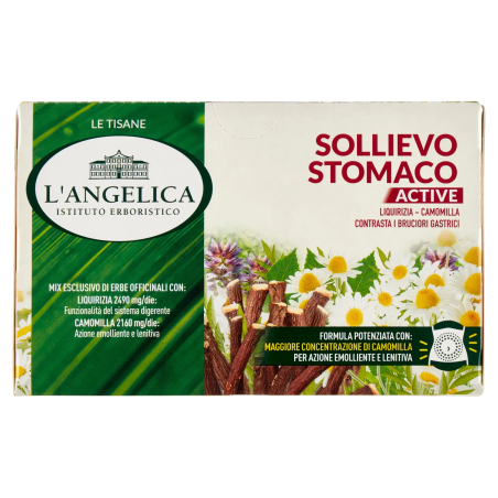 8017331095027 L'Angelica Tisana Sollievo Stomaco Active 18 Filtri