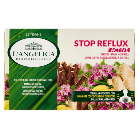 8017331095089 L'Angelica Tisana Stop Reflux Active 18 Filtri