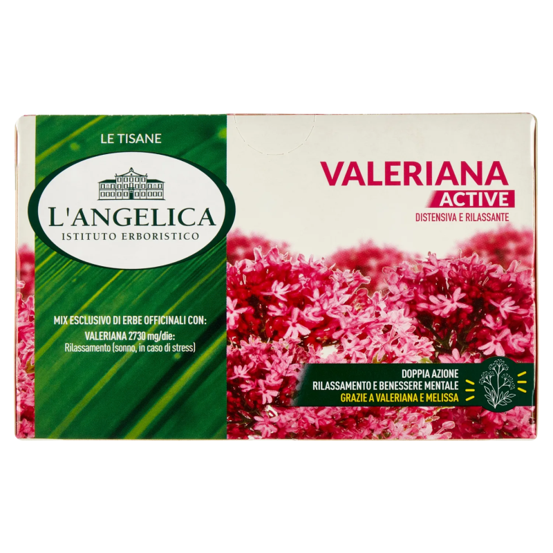 L'angelica Tisana Valeriana Active 18 Filtri