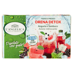 L'angelica Tisana Fredda Drena Detox 18 Filtri