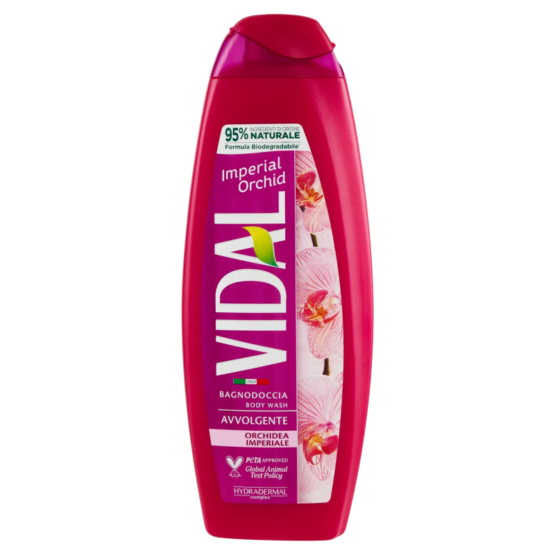 8008970055992 Vidal Bagno Doccia Imperial Orchid New 500ml