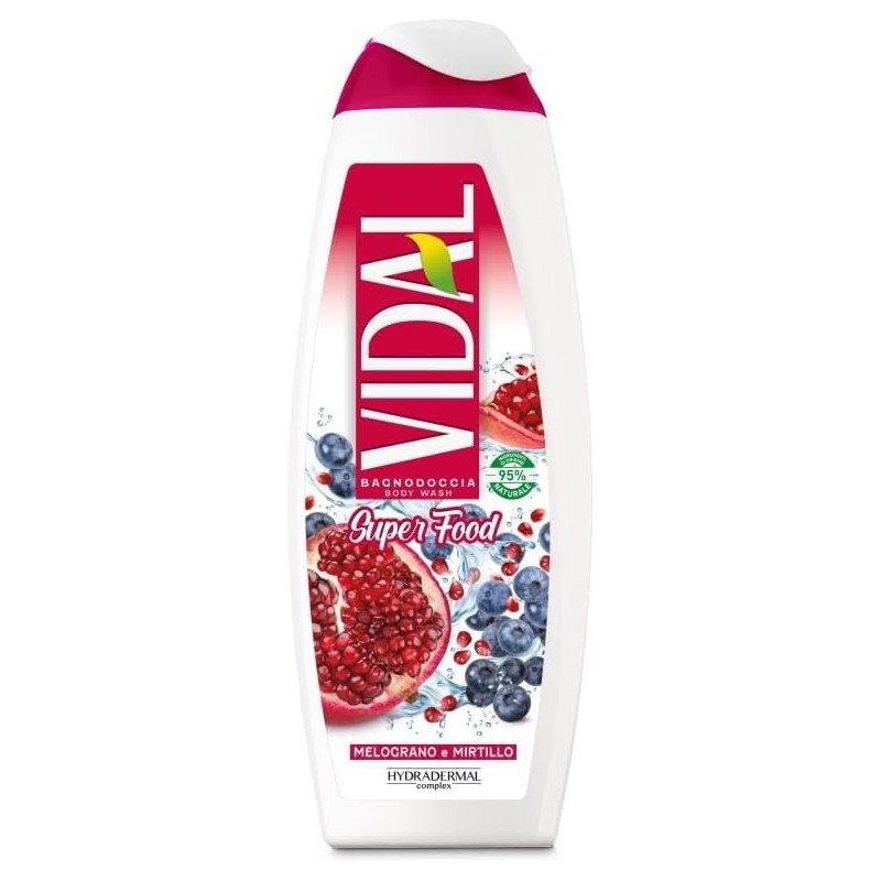 Vidal Bagno Doccia Melograno e Mirtillo New 500ml