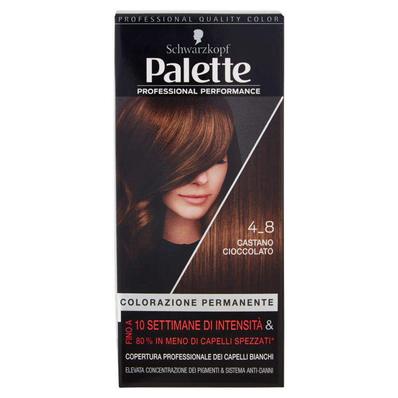 Testanera Palette 4-8 Castano Cioccolato New 1pz