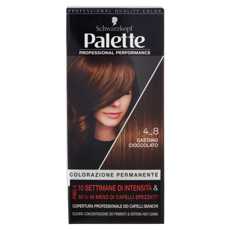 8015700161670 Testanera Palette 4-8 Castano Cioccolato New 1pz