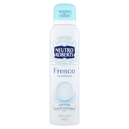 8002410012064 Neutro Roberts Deo Spray Fresco Blu New 150ml