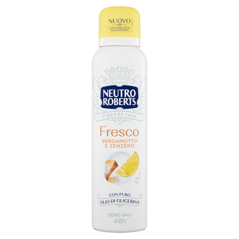 Neutro Roberts Deo Spray Fresco Giallo New 150ml