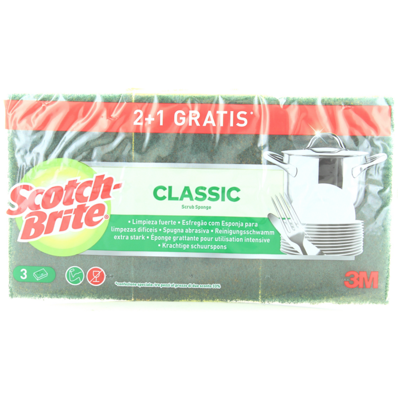 Scotch-Brite Classic 3pz