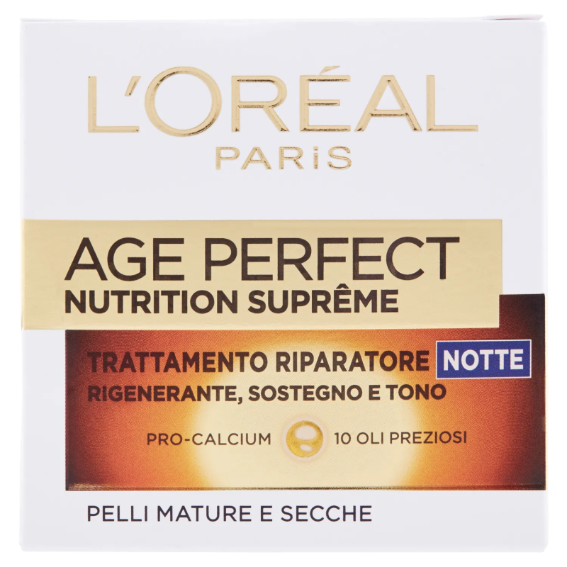 3600521992463 L'Oreal Crema Age Perfect Nutrition Supreme Notte 50ml