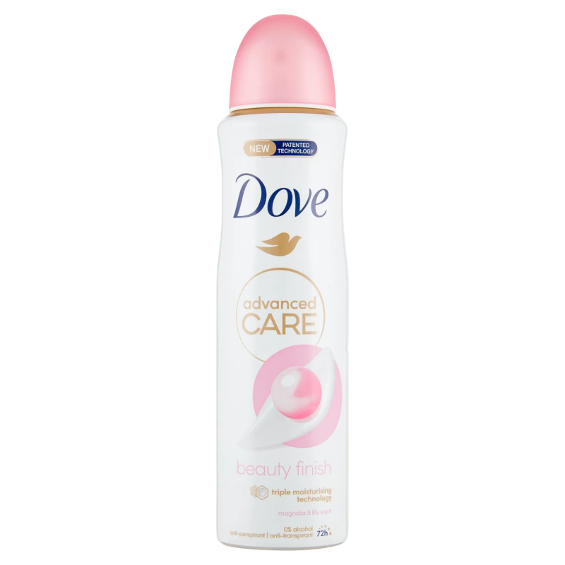 8720181291425 Dove Deo Spray Advanced Care Beauty Finish 150ml